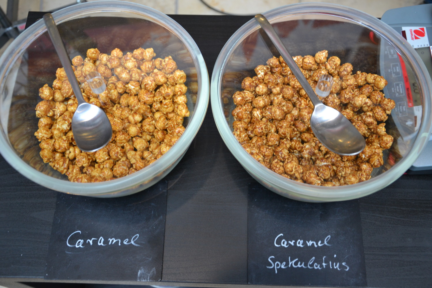 Manufakturen-Blog: Popcorn zum Probieren von GoldCorn aus Bremen (Foto: Wigmar Bressel)