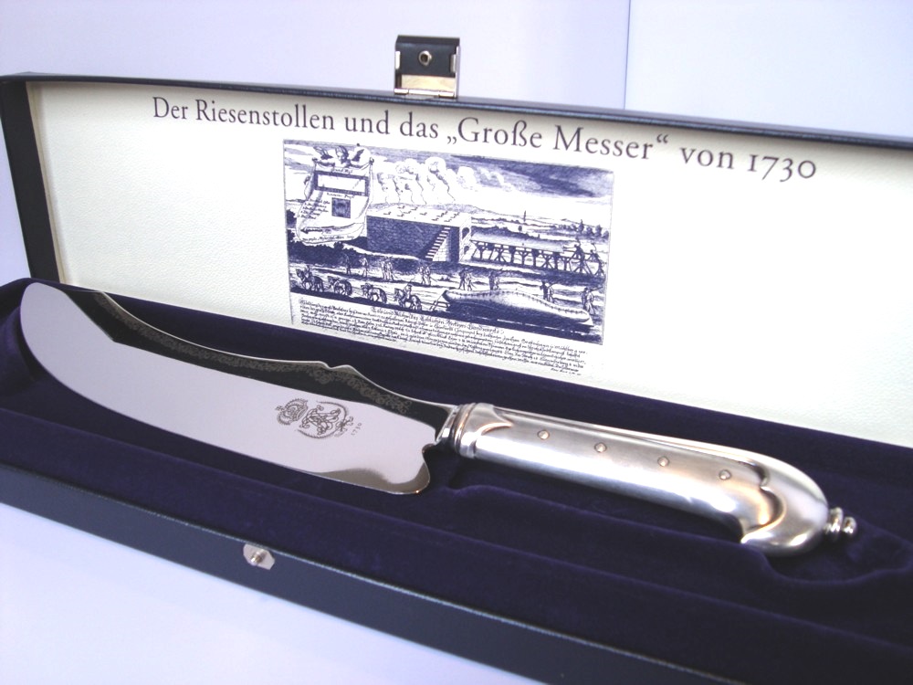 Manufakturen-Blog: Original Dresdner Stollenmesser von Koch & Bergfeld (Foto: Wigmar Bressel)