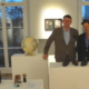 Manufakturen-Blog: Wigmar Bressel vom Verband Deutsche Manufakturen e. V. und Pascal Johanssen vom Direktorenhaus (v. l.) organisierten die Ausstellung im Direktorenhaus (Foto: Deha Uzbas)