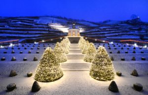 Manufakturen-Blog: Die Belvedere von Schloss Wackerbarth zur Weihnachtszeit (Foto: Manufakturhaus)