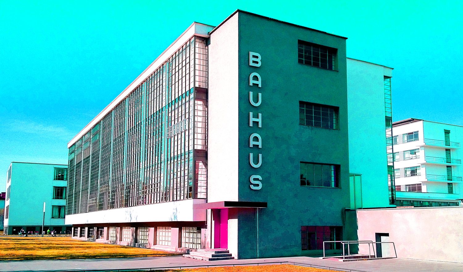 Wigmar Bressel: Bauhaus, türkis 2019