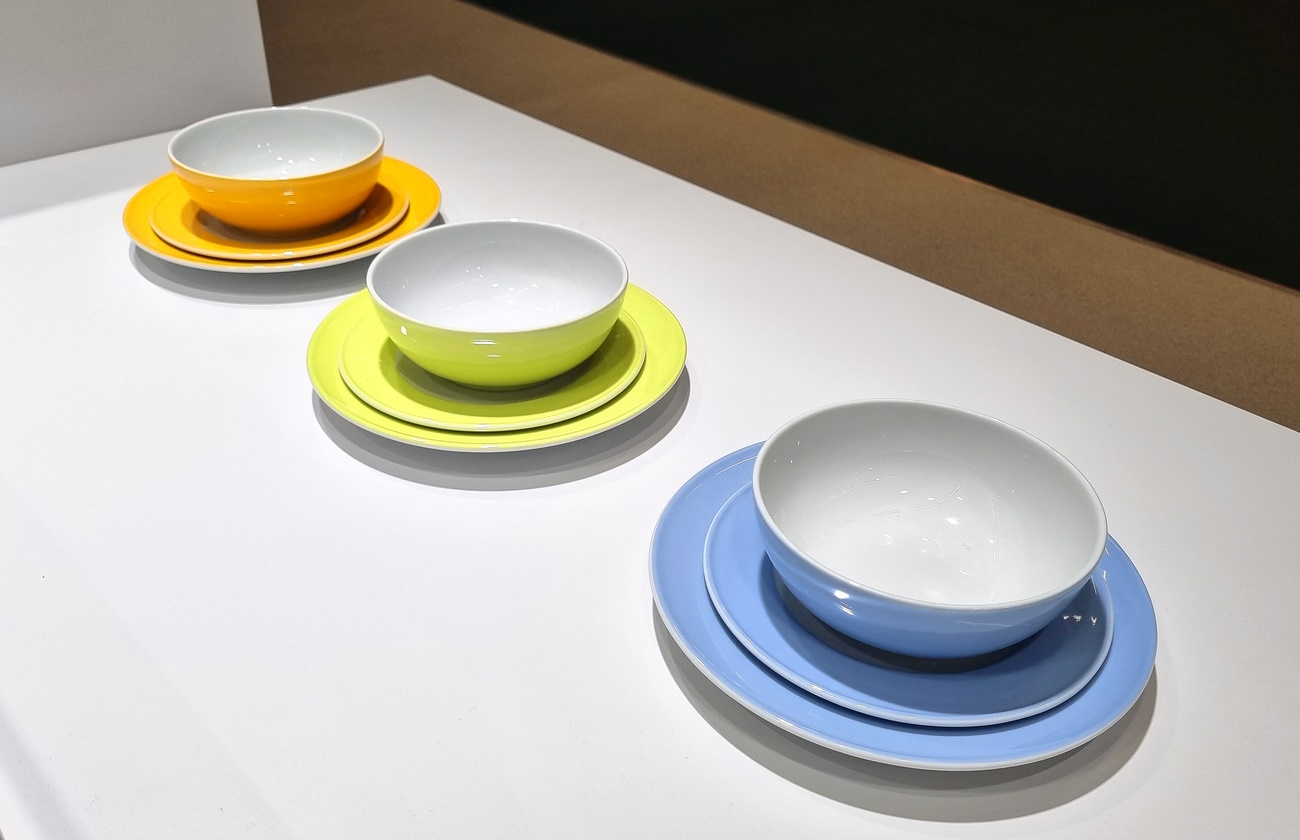 Manufakturen-Blog: Das Geschirr 'Solid Color' von Dibbern in frischen Farben für das Jahr 2023 (Foto: Wigmar Bressel)