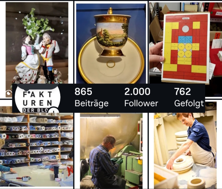 Manufakturen-Blog: 2000 Follower – Screenshot vom Instagram-Jubiläum am 20. Juli 2026 (Foto: Wigmar Bressel) Manufakturen-Blog: 865 Beiträge, 2000 Follower - Screenshot vom Instagram-Jubiläum am 20. Juli 2026 (Foto: Wigmar Bressel)